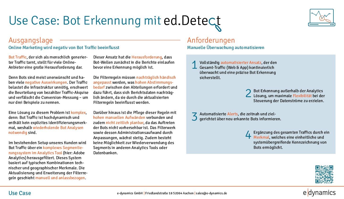 Use Case Bot Detection ed.Detect