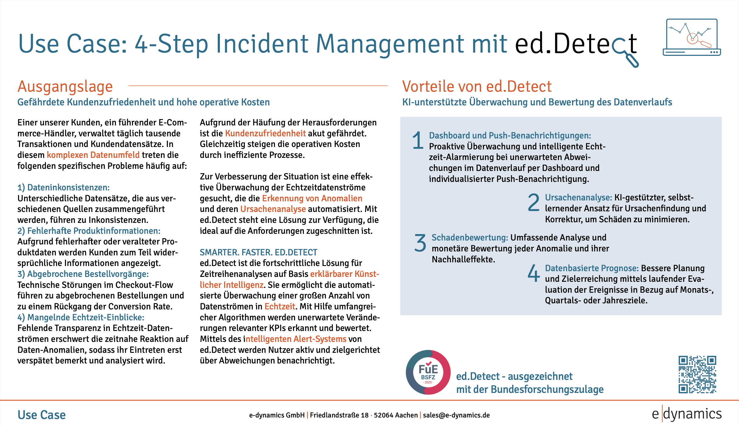 Use Case 4-Step-Incident-Management